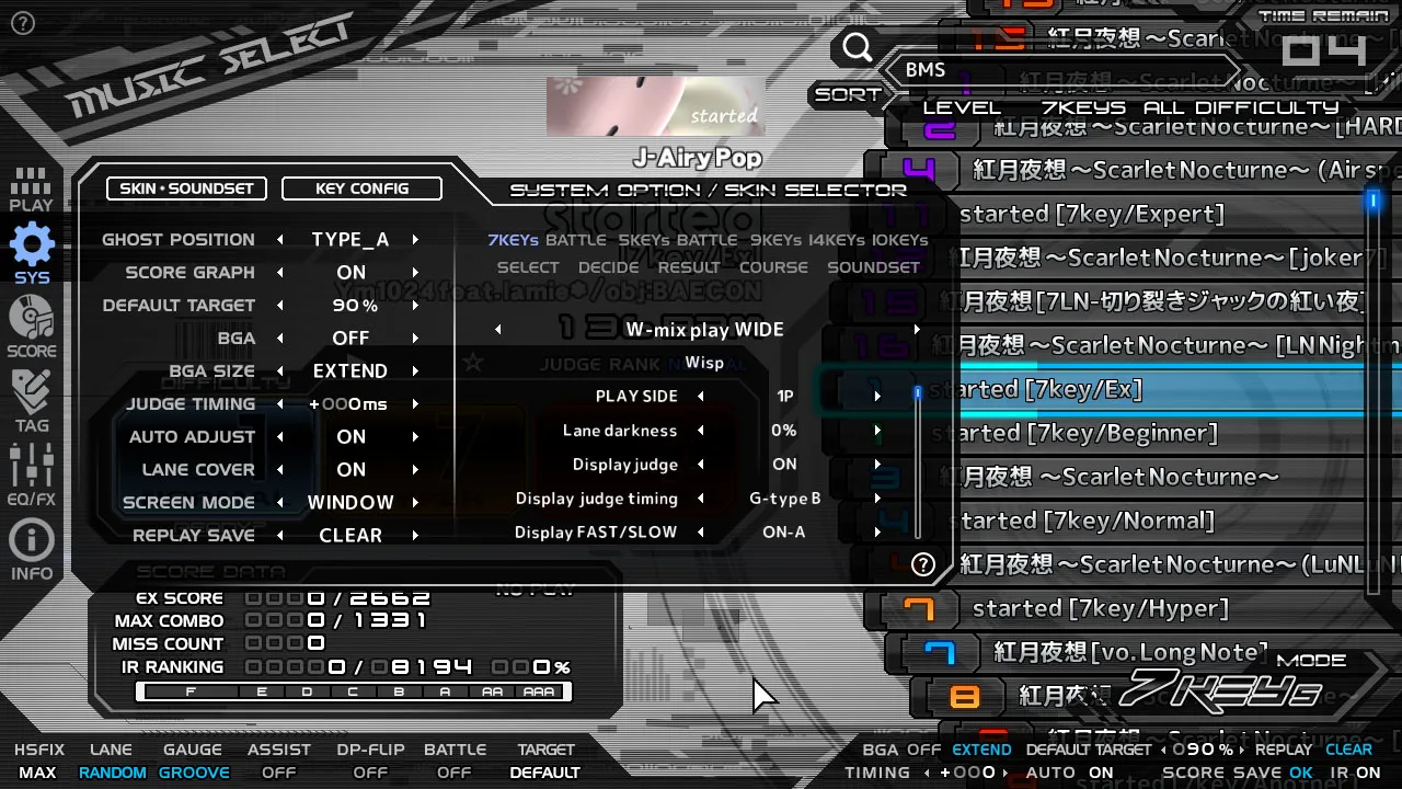 SYSTEM OPTION