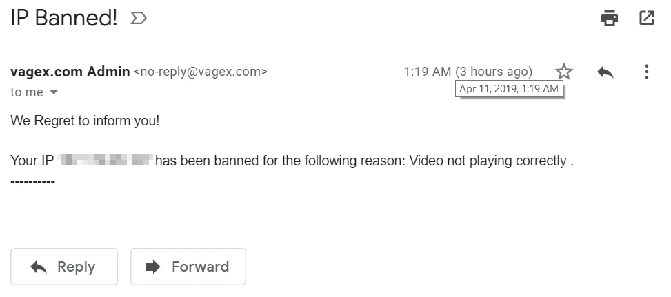 IP Banned!
